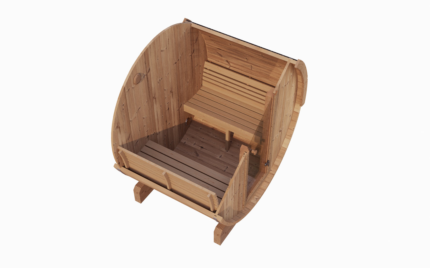 Sauna Life ERGO Series SL-MODELE6 3 Person Sauna Barrel