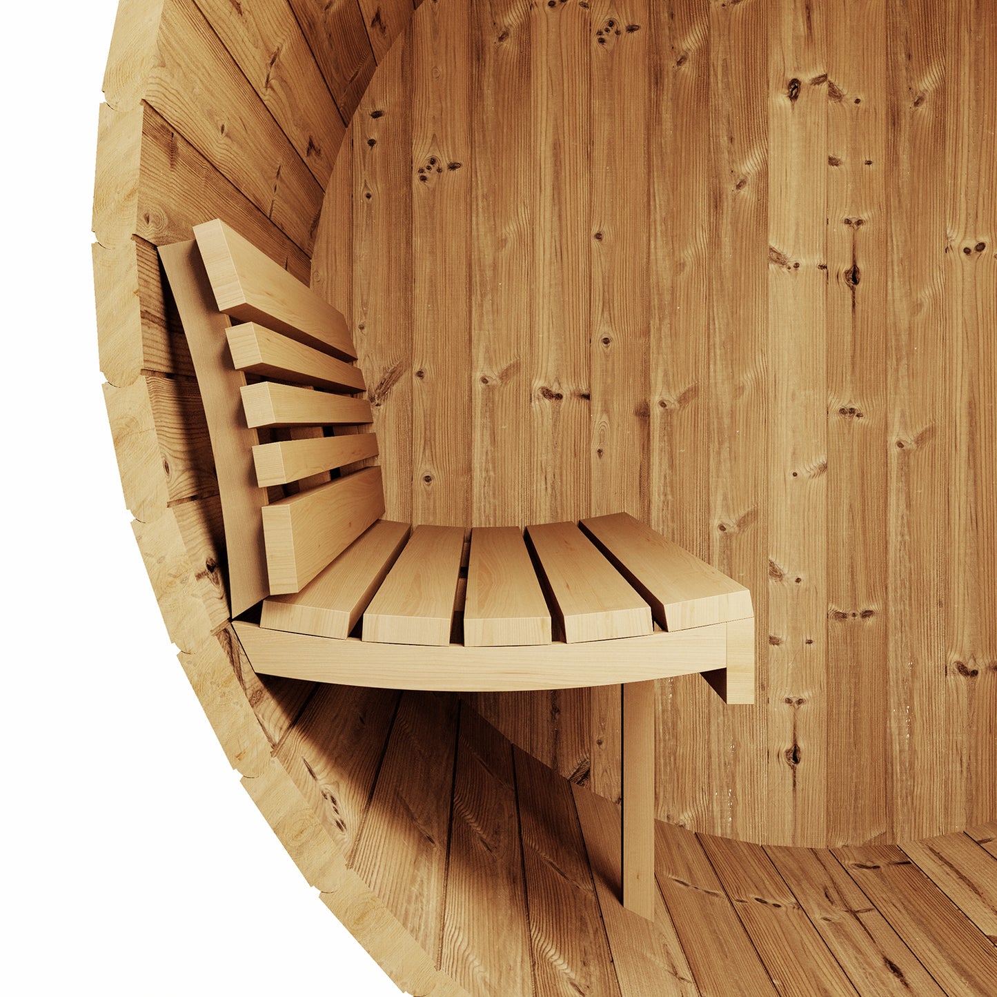 Sauna Life ERGO Series SL-MODELE6 3 Person Sauna Barrel