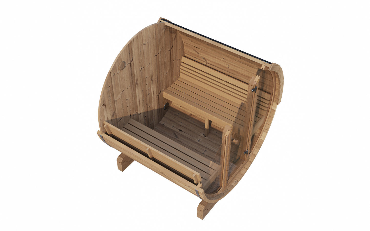 SaunaLife ERGO Series MODEL E7G Barrel Sauna