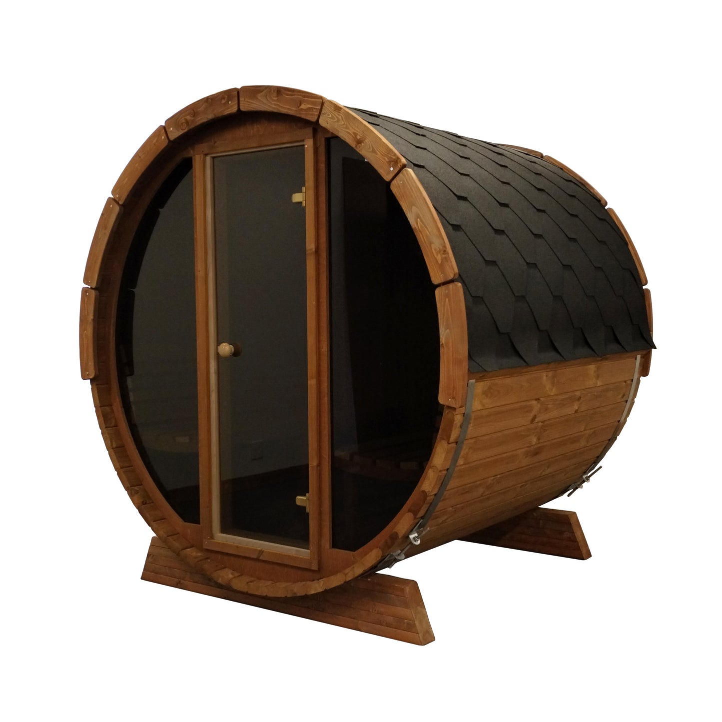 SaunaLife Model E7W ERGO Series Barrel Sauna