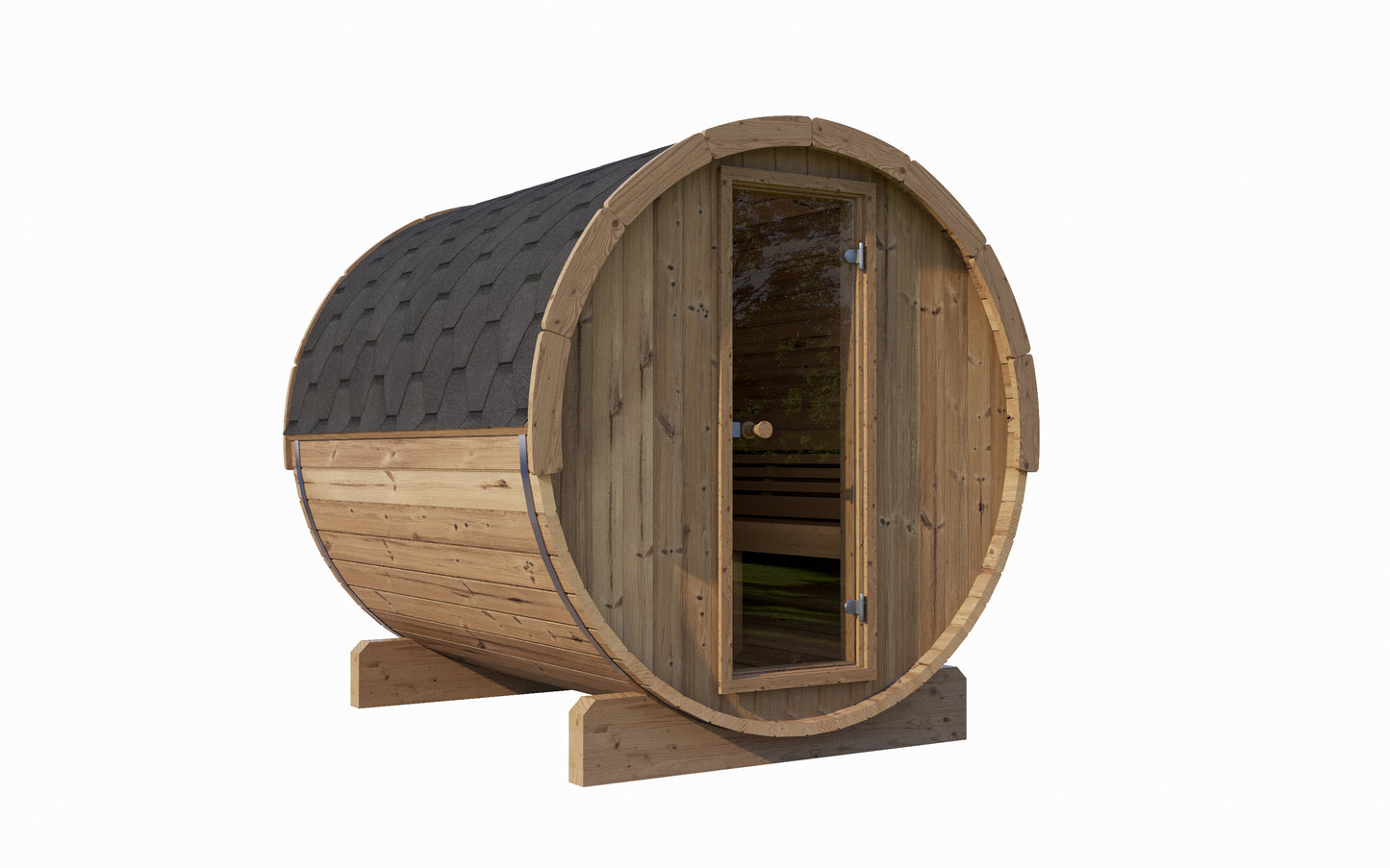 SaunaLife ERGO Series Barrel Sauna MODEL E8