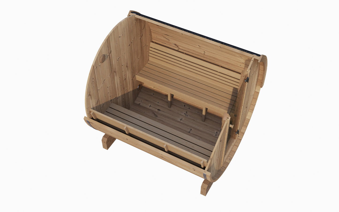 SaunaLife ERGO Series Barrel Sauna MODEL E8