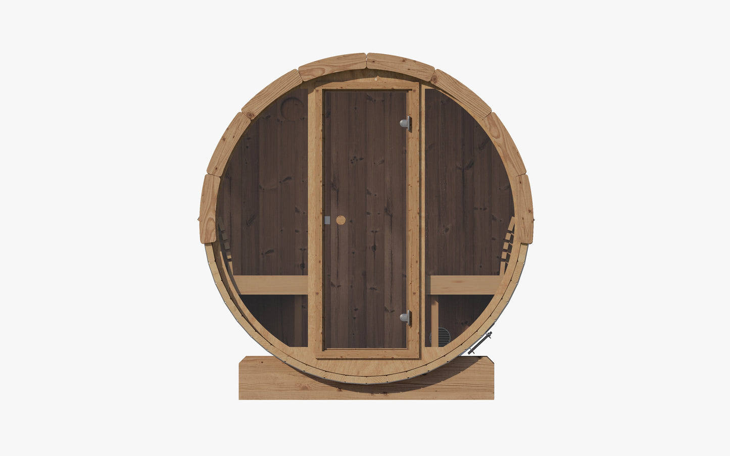 SaunaLife ERGO Series Barrel Sauna MODEL E8G