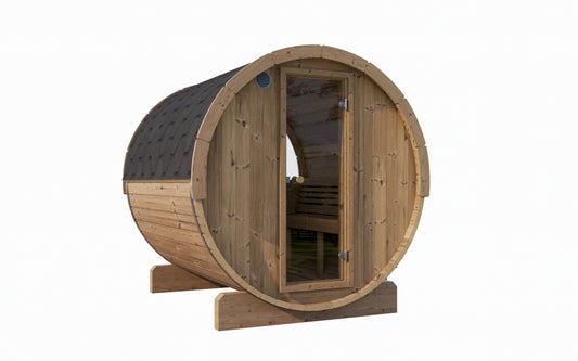 SaunaLife ERGO Series Barrel Sauna E8W