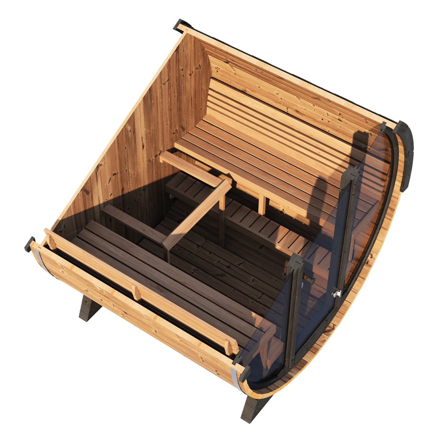 SaunaLife ERGO Series Barrel Sauna SL-MODELEE8G