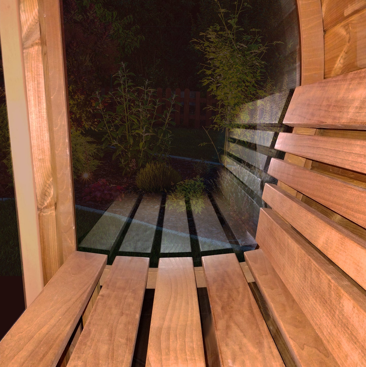 SaunaLife ERGO Series Barrel Sauna MODEL E8G