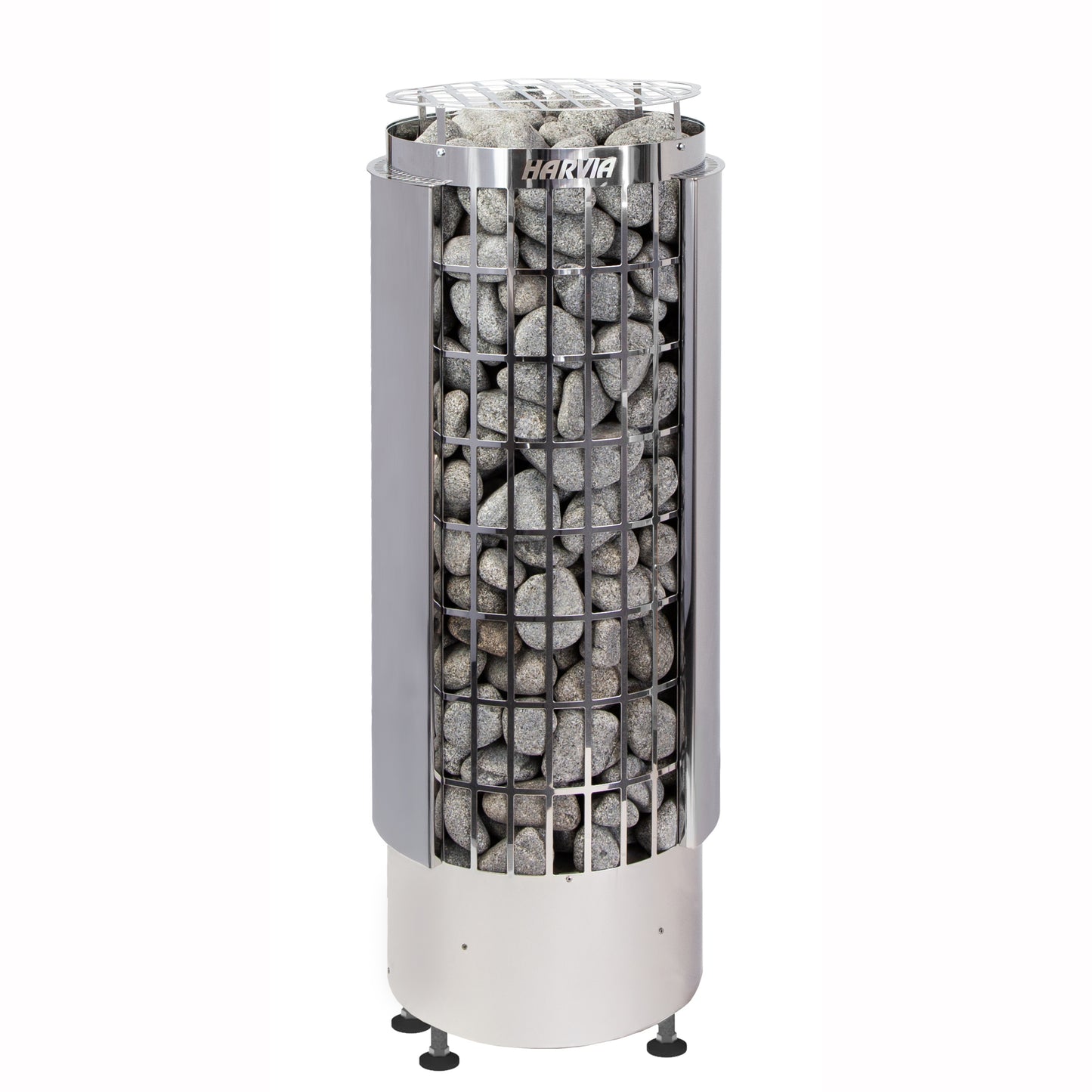 Harvia Cilindro Half Series 6kW Stainless Steel Sauna Heater at 240V 1PH