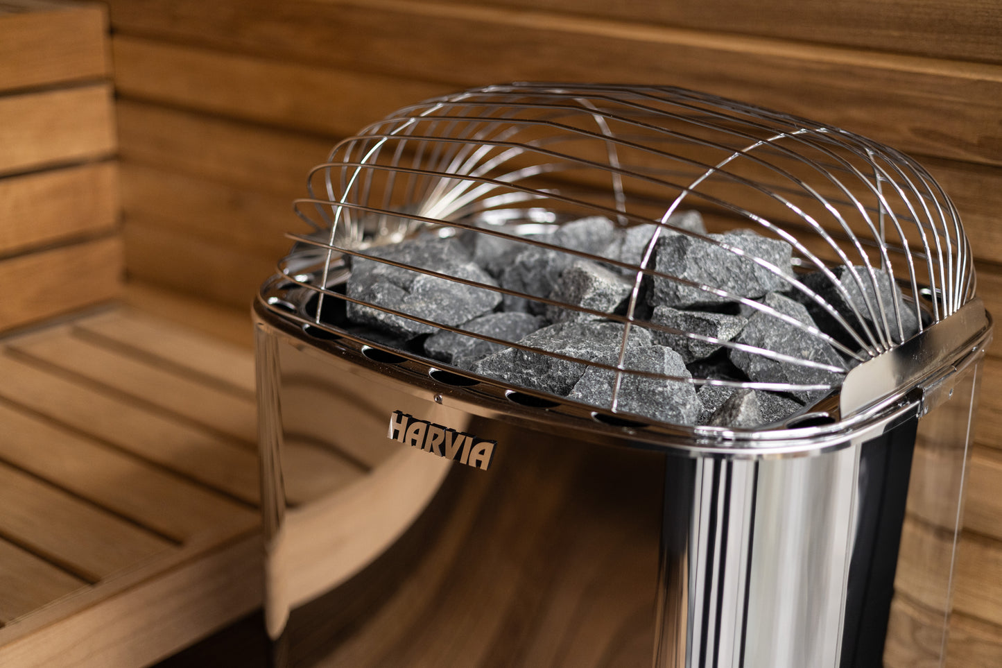 Harvia K10G Club Series 10kW Stainless Sauna Heater at 208V 3PH