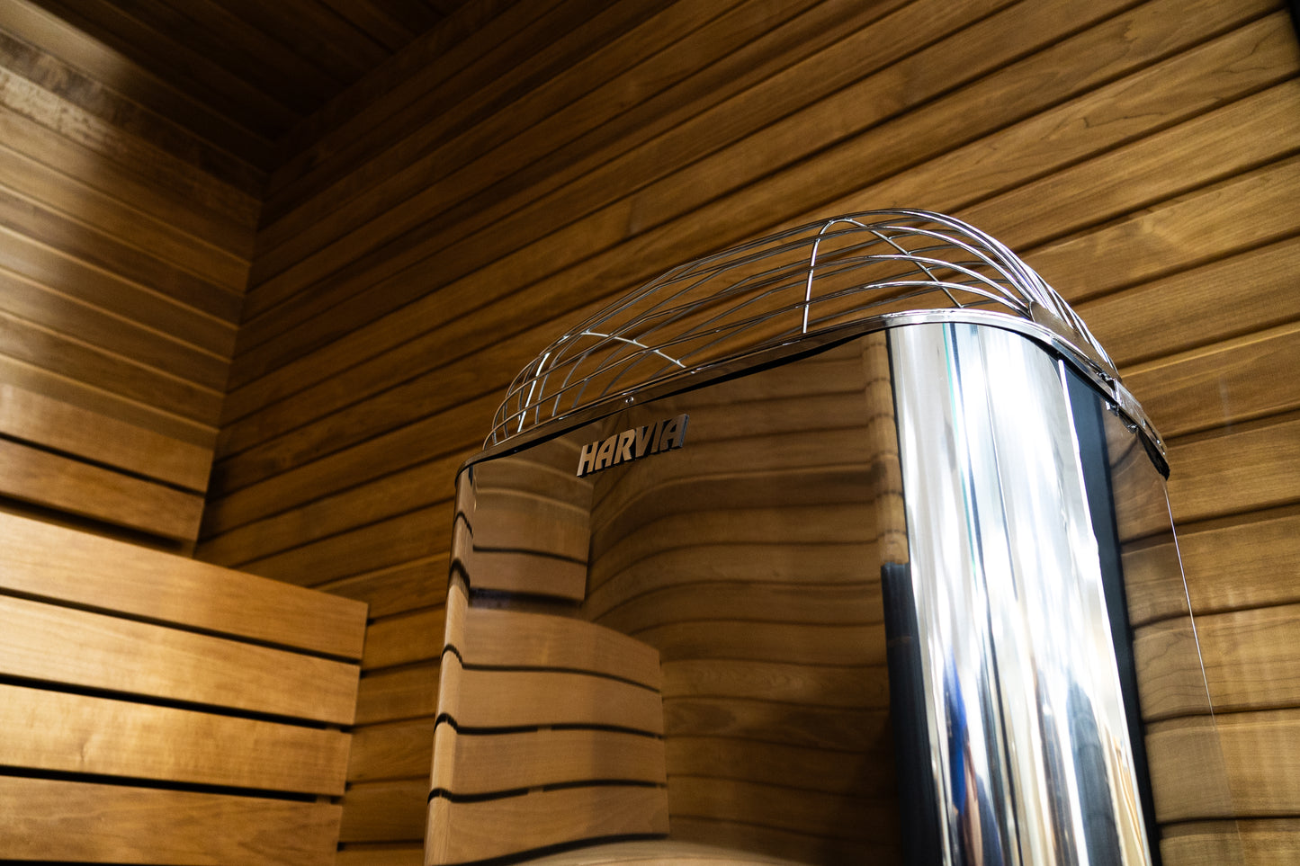 Harvia K10G Club Series 10kW Stainless Sauna Heater at 208V 3PH