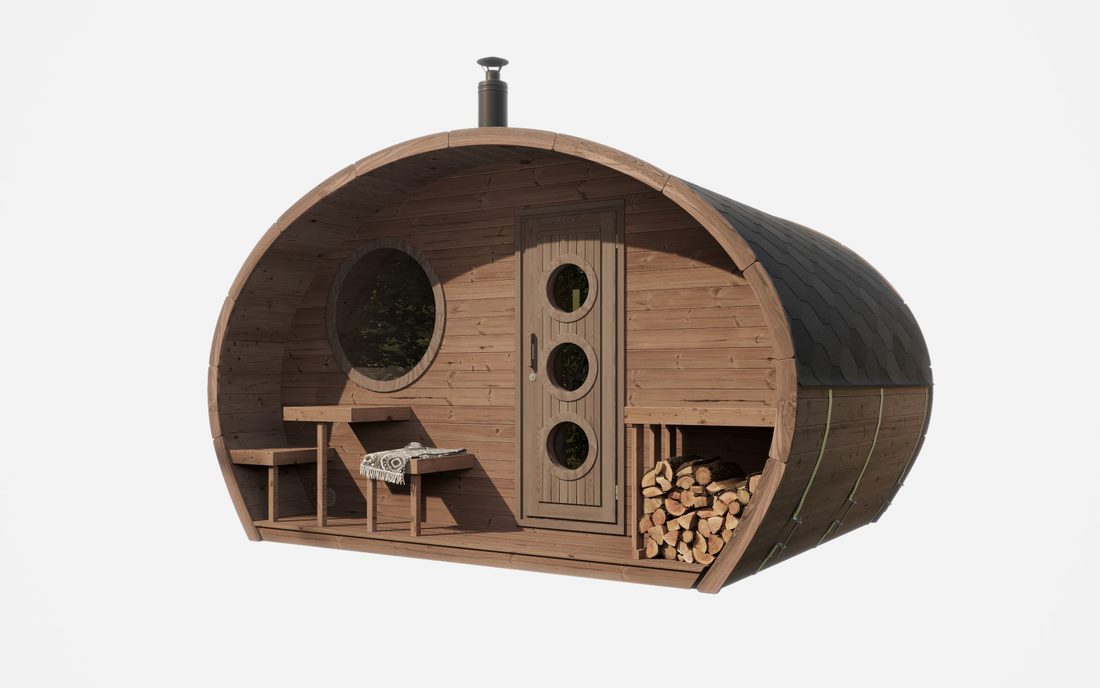 SaunaLife Outdoor Sauna MODEL G11