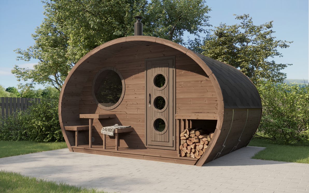 SaunaLife Outdoor Sauna MODEL G11