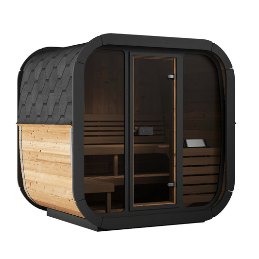 Sauna Life Cube Series SL-CL5G 4 Person Glass Front