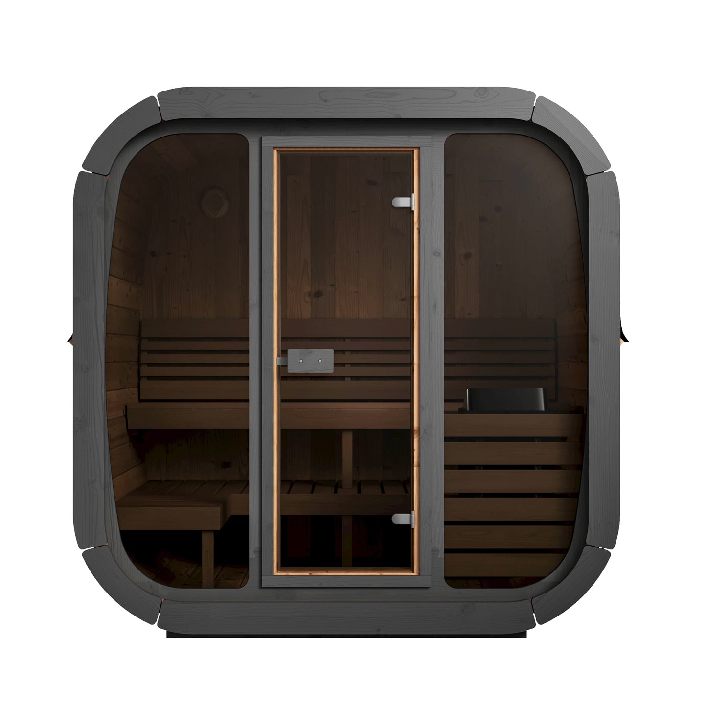 Sauna Life Cube Series SL-CL5G 4 Person Glass Front