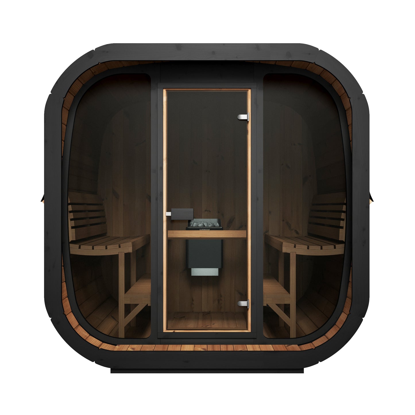 Sauna Life Cube Series SL-CL7G 6 Person Glass Front
