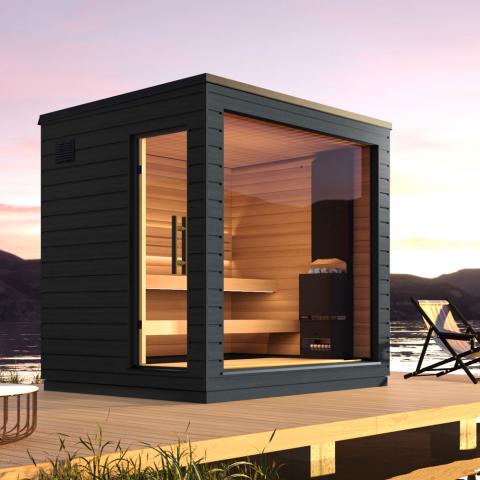 SaunaLife Outdoor Sauna MODEL G6 R