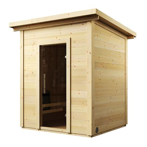 SaunaLife Garden Series Barrel Sauna MODEL G2