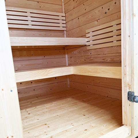 SaunaLife Garden Series Barrel Sauna MODEL G2