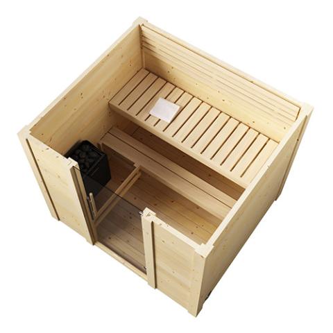 SaunaLife Garden Series Barrel Sauna MODEL G2