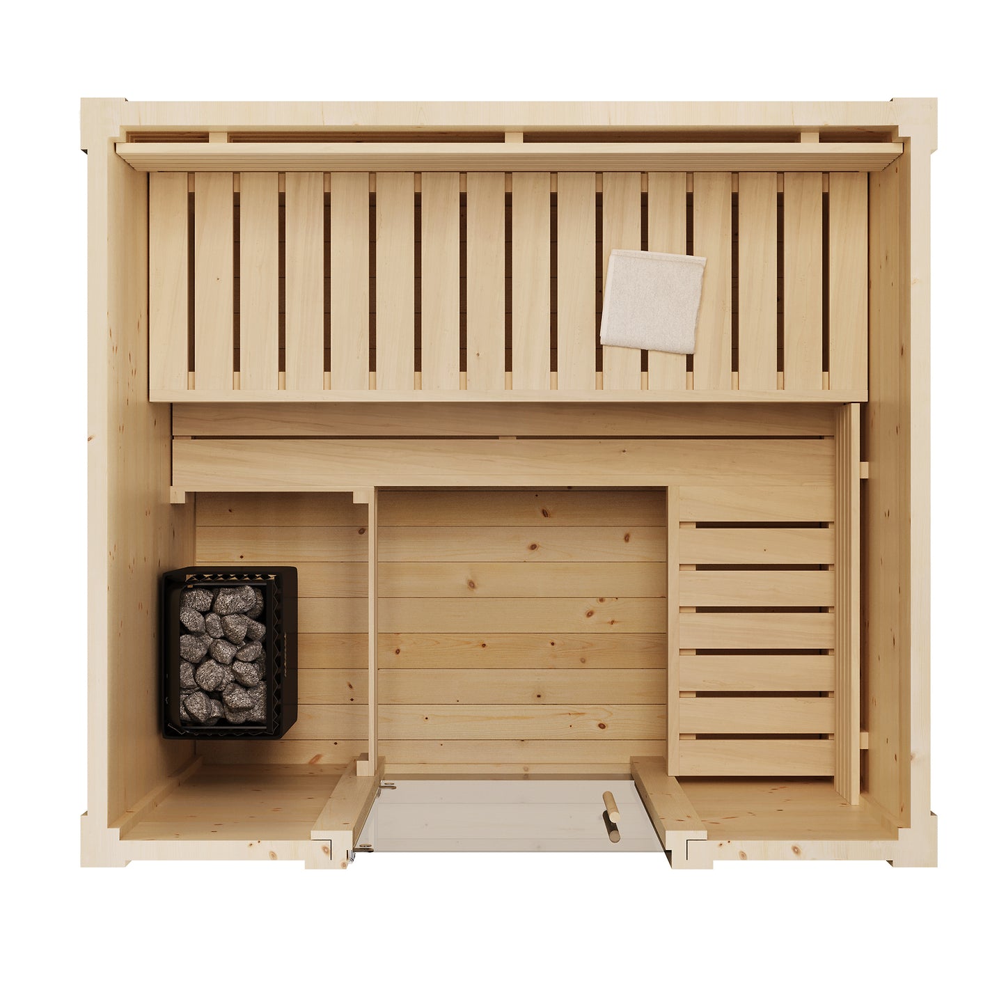 SaunaLife Garden Series Barrel Sauna MODEL G2