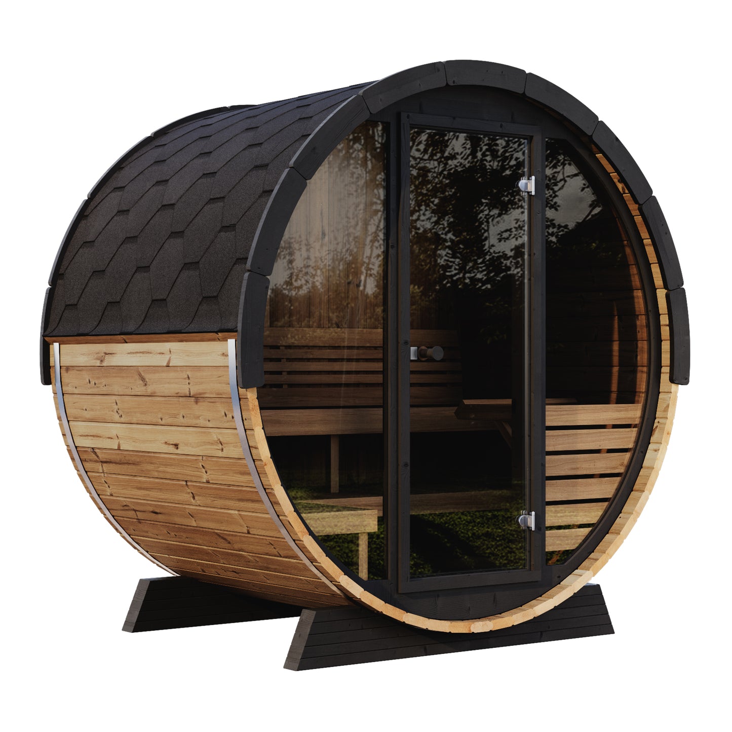 SaunaLife Barrel Sauna ERGO Series MODEL EE6G