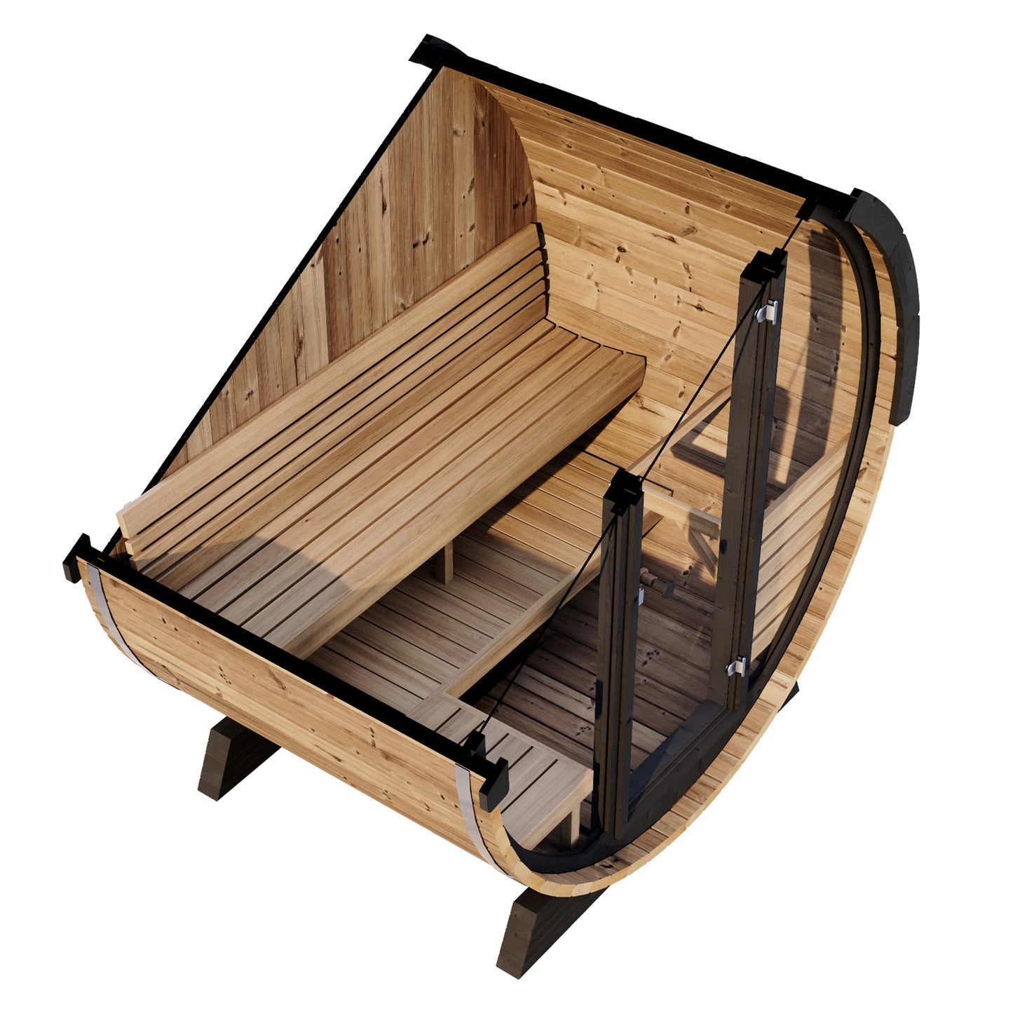 SaunaLife Barrel Sauna ERGO Series MODEL EE6G