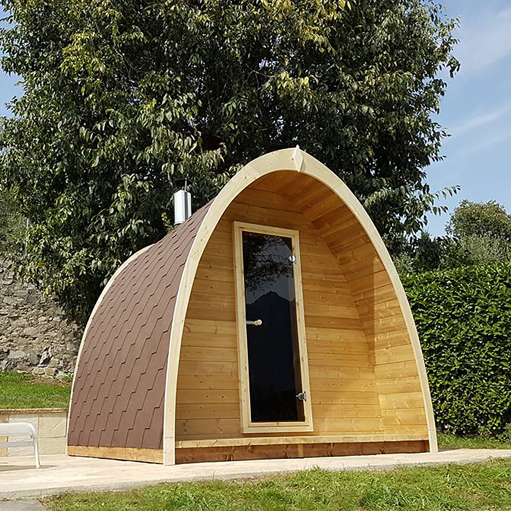 SaunaLife Garden Series Barrel Sauna MODEL G3