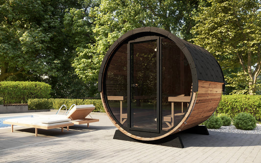 SaunaLife ERGO Series Barrel Sauna SL-MODELEE8G