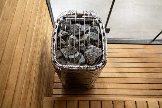 Harvia K10G Club Series 10kW Stainless Sauna Heater at 240V 1PH