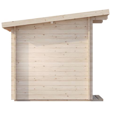 SaunaLife Garden Barrel Sauna MODEL G4