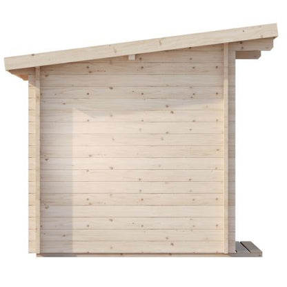 SaunaLife Garden Barrel Sauna MODEL G4