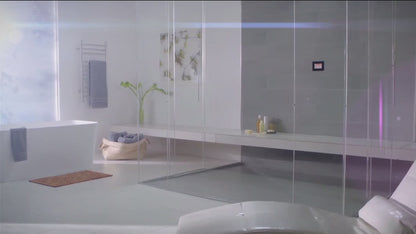 Mr. Steam Bliss Linear Package - Polished Chrome